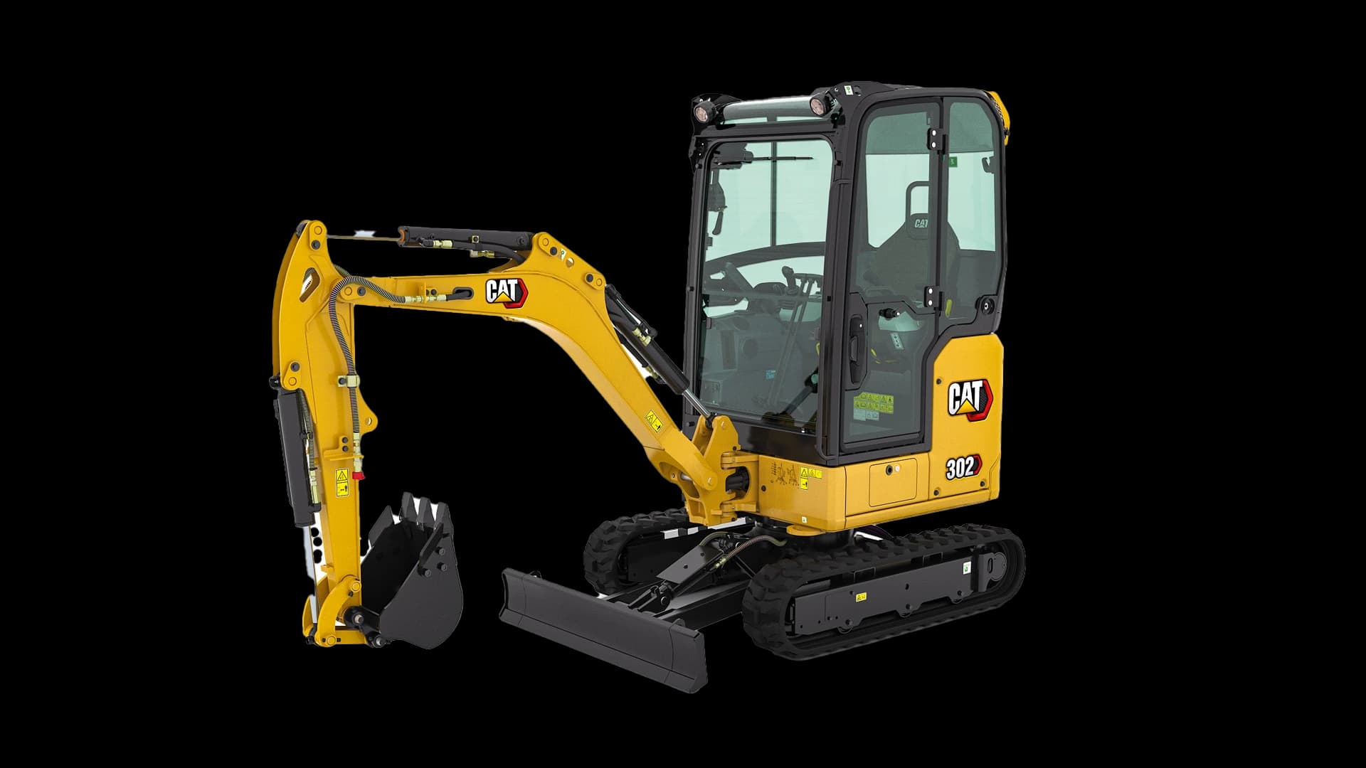 Mini ekskavatoriai 2.0T CAT 302D Mini ekskavatoriai 2.0T CAT 302D